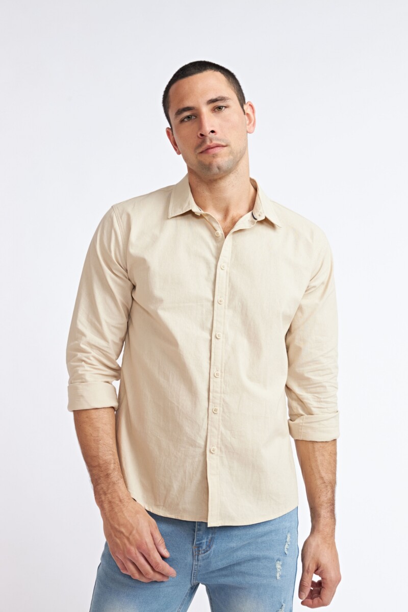 CAMISA ARMANDO - BEIGE 