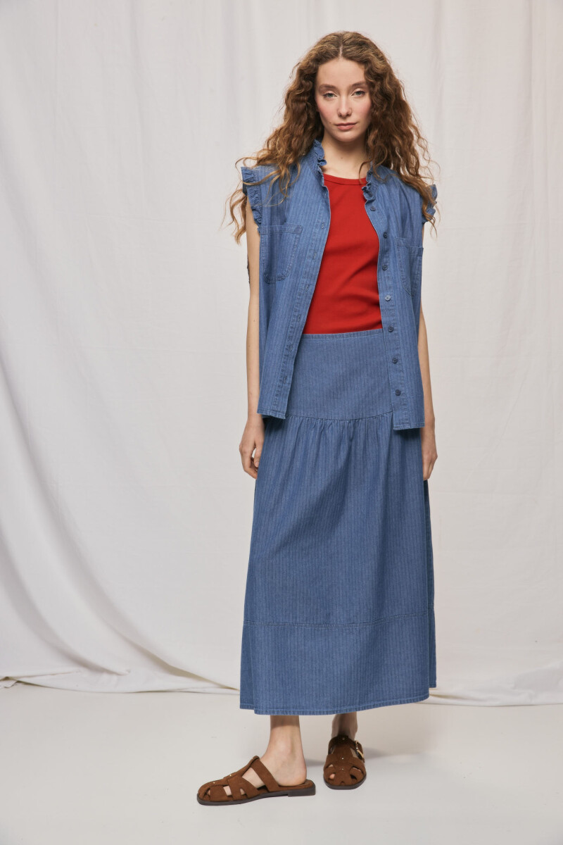 FALDA TAGGY Azul