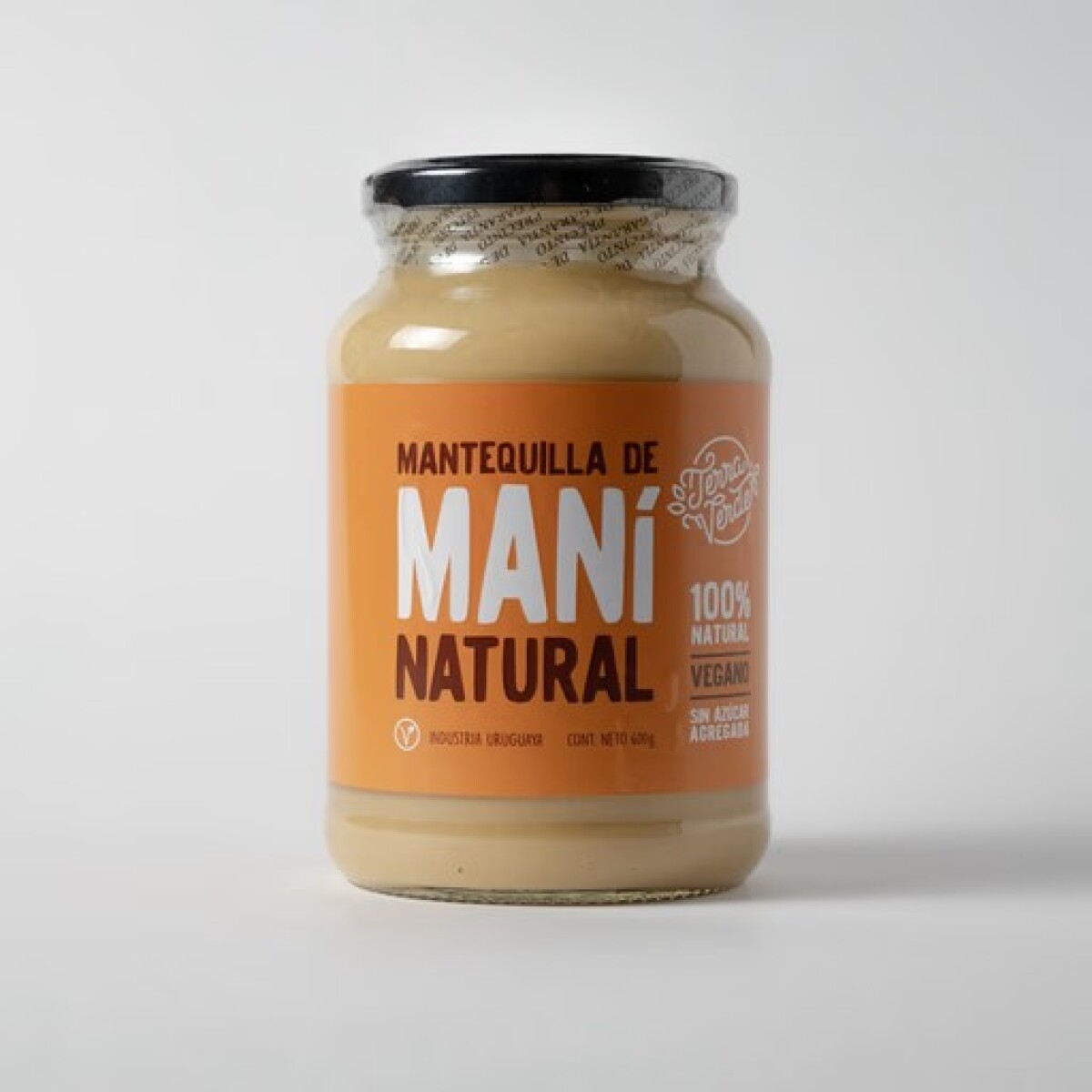 Terra verde Mantequilla de maní natural 600gs