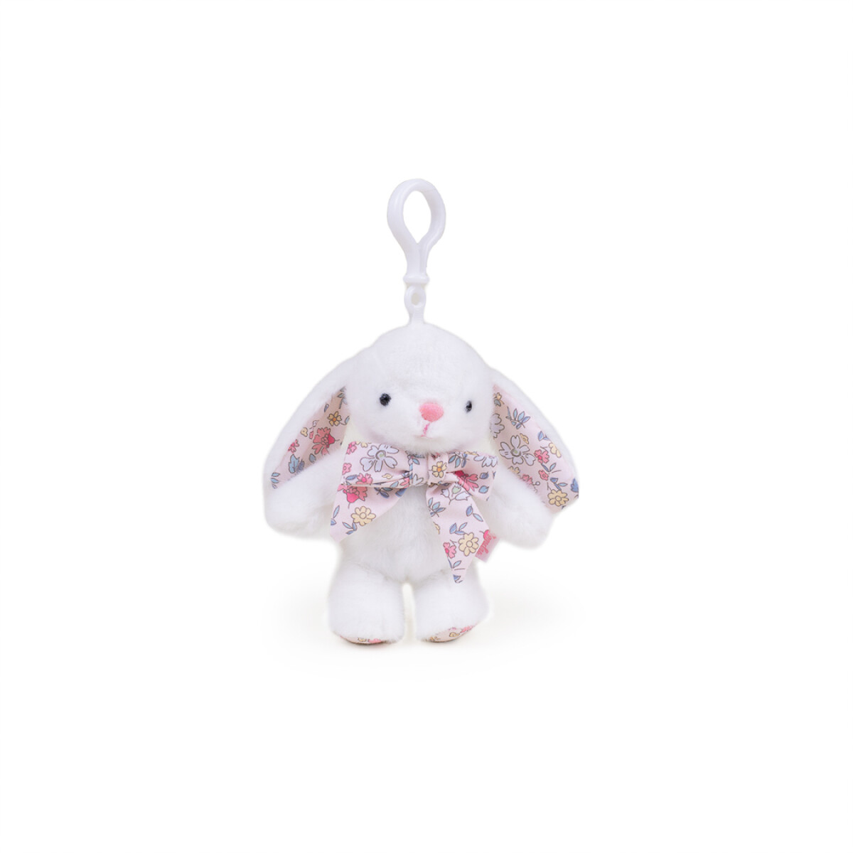 Llavero bunny plush - blanco 
