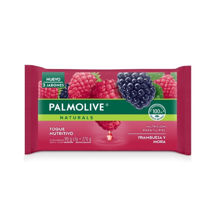 PALMOLIVE JABÓN FRAMBUESA Y MORA única