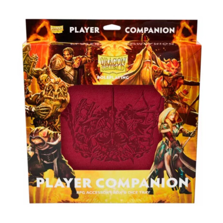 Dragon Shield Roleplaying Player Companion - Blood Red Dragon Shield Roleplaying Player Companion - Blood Red