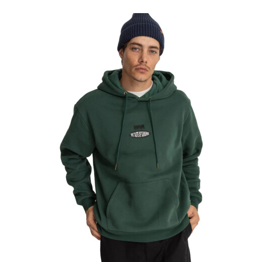 Canguro Rhythm Embroidered Fleece Hood - Verde Canguro Rhythm Embroidered Fleece Hood - Verde