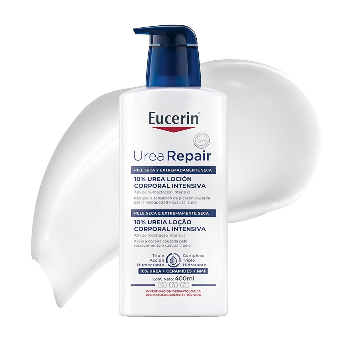 Loción Hidratante Intensiva UreaRepair 10% - Eucerin 