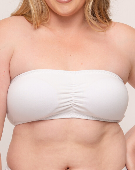 Soutien Strapless Confort Blanco