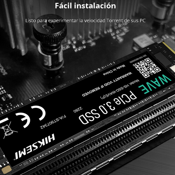 Disco Sólido Wave Ssd Pcie Nvme 256 Gb DISCO DURO HIKSEMI NVME WACE 256GB