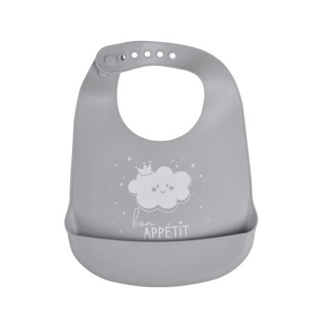 BABERO SILICONA SILICONA GRIS 30*20,5CM