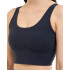 Meridian Fitted Crop Tank-ORG BLK-001