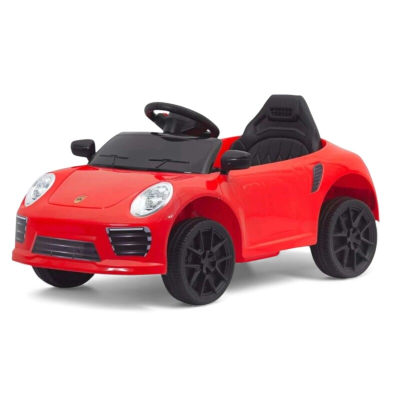 Auto a batería infantil tipo Porsche Bebesit 6V Rojo