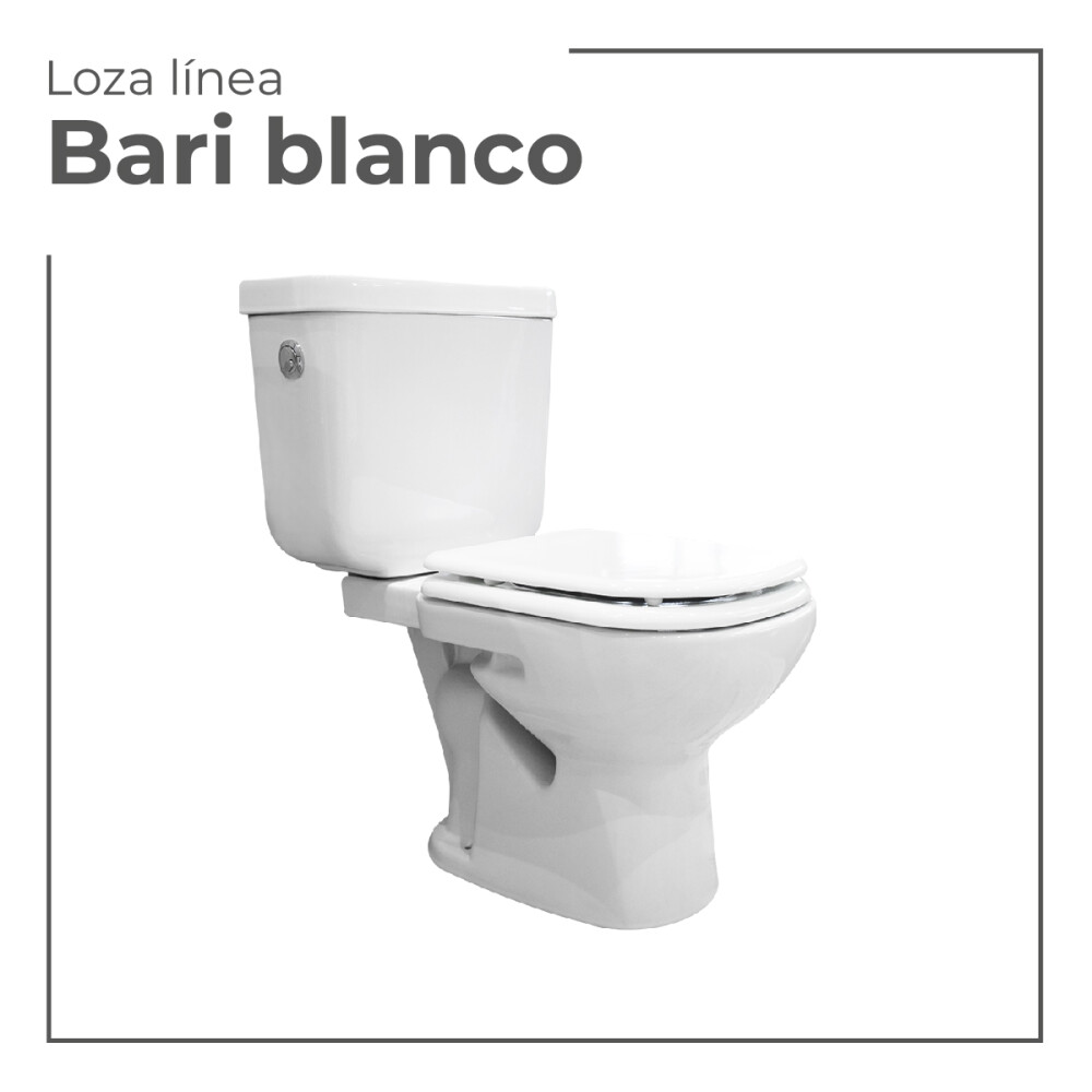 Inodoro+ mochila + Tapa Bari Inodoro+ Mochila + Tapa Bari