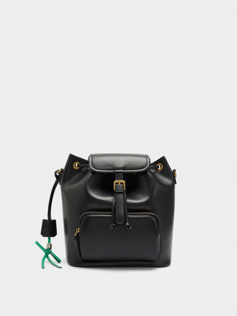 Mochila Con Alça Bandolera negro