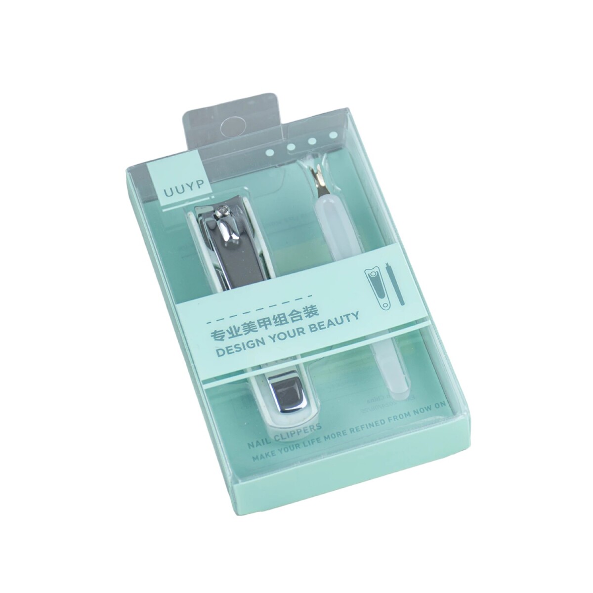 Kit de alicate y corta cutícula - Verde 