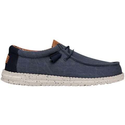 Wally Washed Canvas Hombre Navy