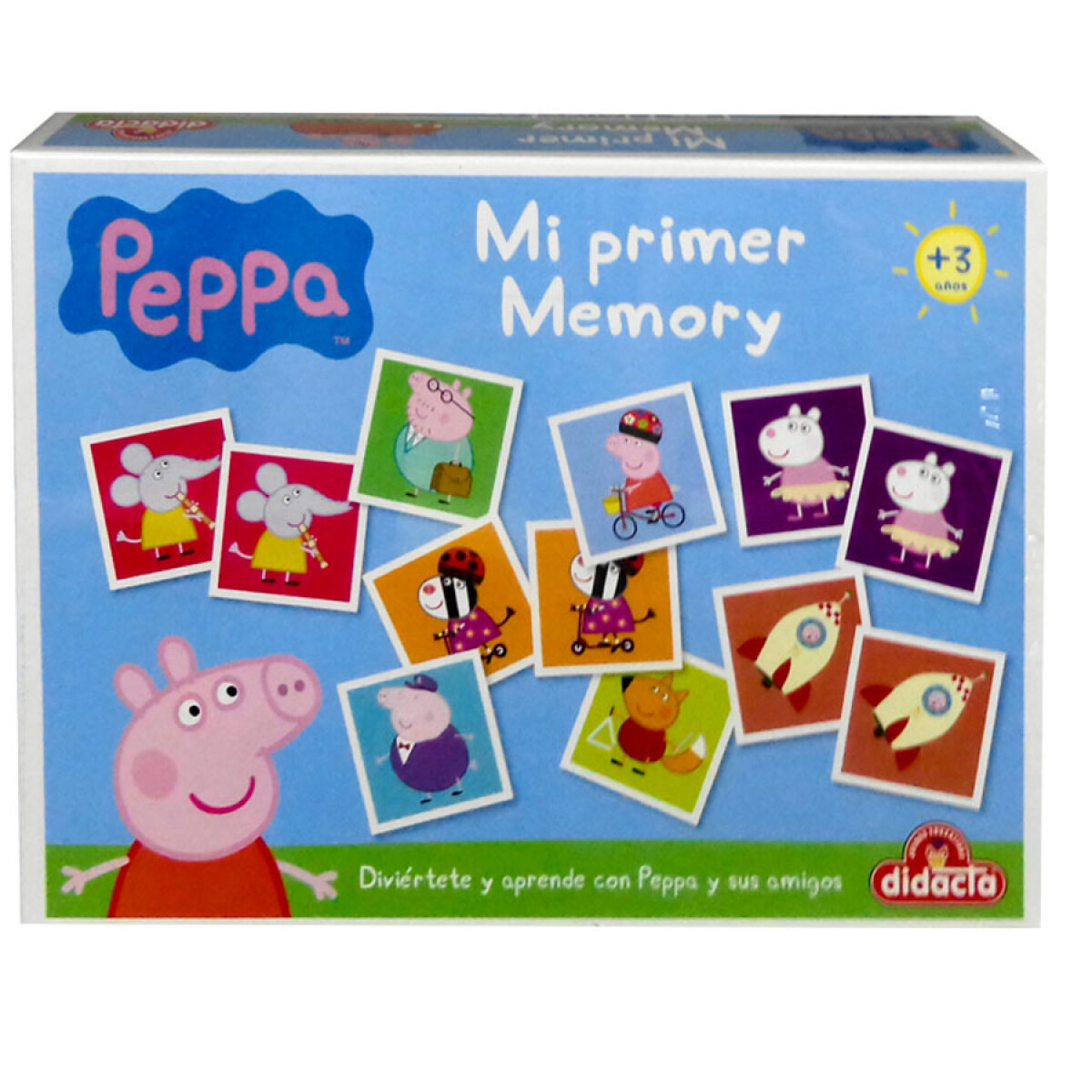 Juego de Mesa Mi Primer Memory Peppa Pig Didacta - 001 