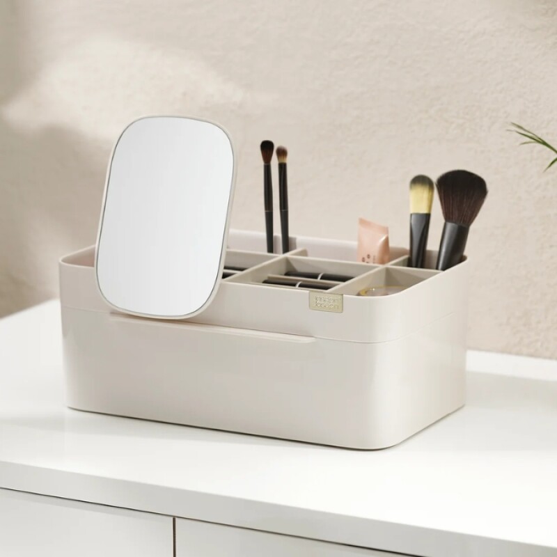 Organizador de Cosméticos Joseph con Espejo Removible Organizador de Cosméticos Joseph con Espejo Removible
