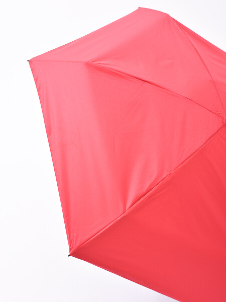 PARAGUAS CON ESTUCHE IMPERMEABLE ROJO (V)