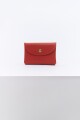 MONEDERO CUERO ROJO