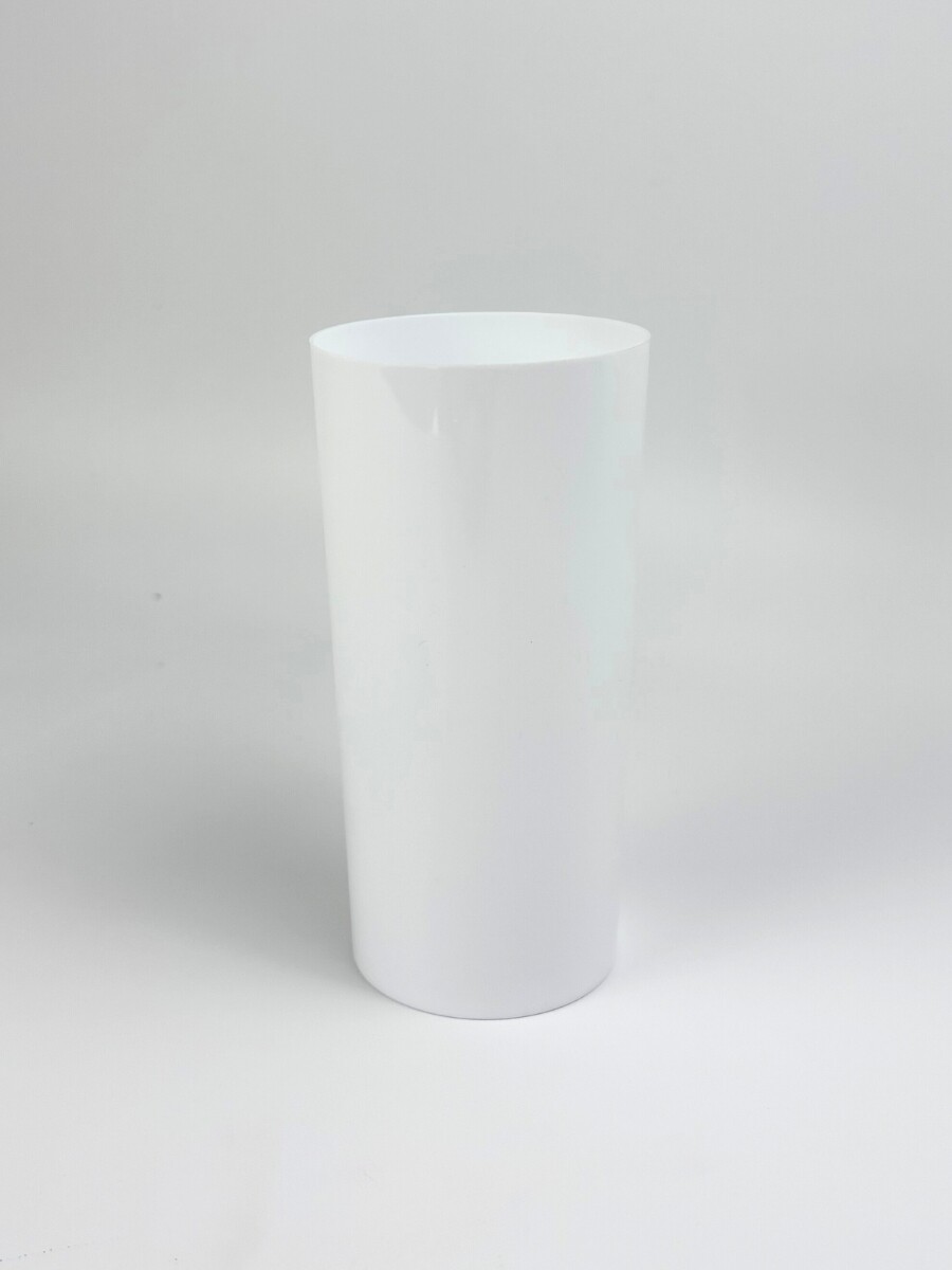 VASO TRAGO LARGO - blanco 