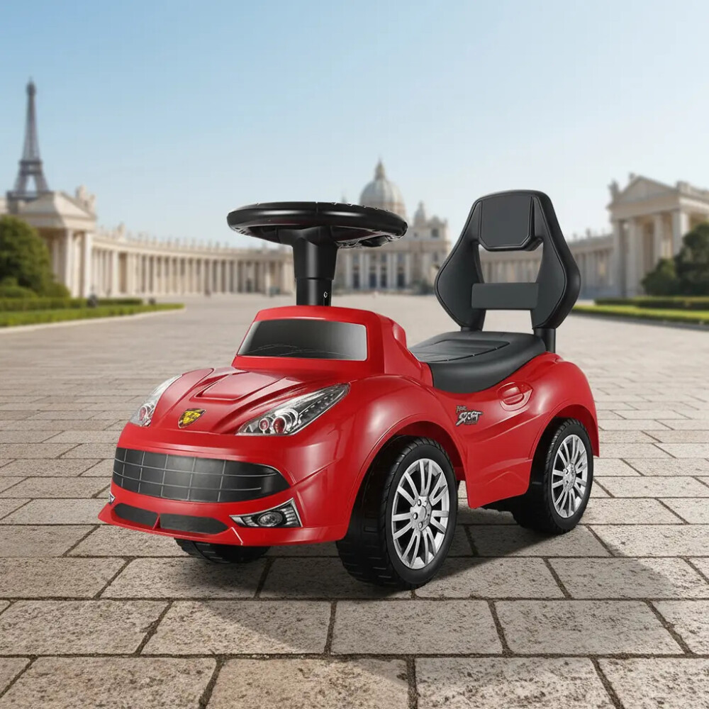 Buggy auto deportivo con luces y sonido Rojo