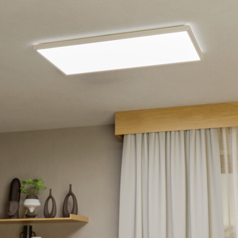 Plafón blanco IP44 LED 17,2W 3 tonos 58X31 ROVITO EG3622