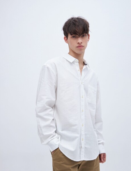 Camisa Salinger Off white