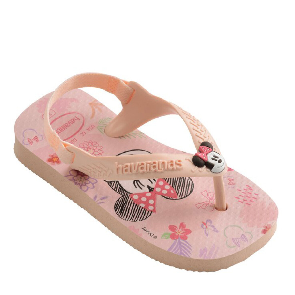 Baby Disney Classics Havaianas - Rosa/Ballet 