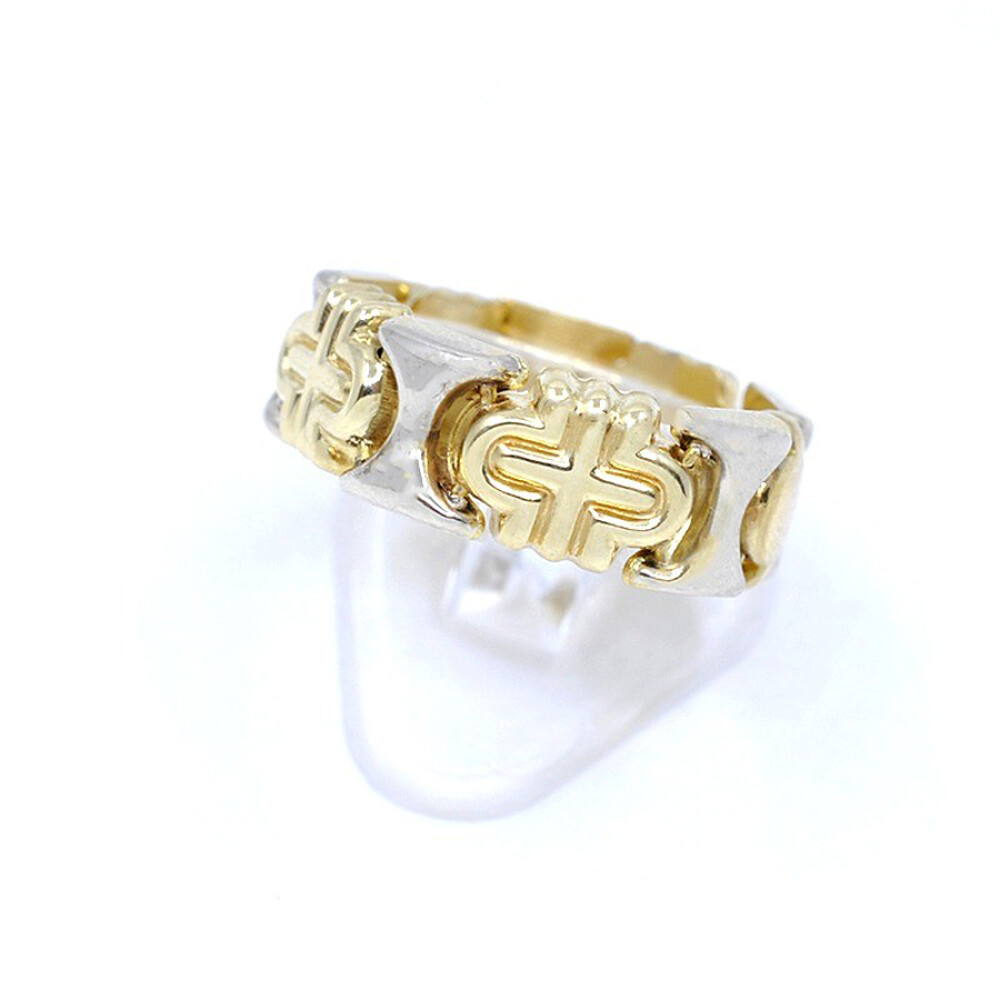 Anillo En Oro 18K De 2 Tonos Anillo En Oro 18K De 2 Tonos