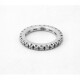 Anillo Sin Fin 18K Blanco Y Brillantes Anillo Sin Fin 18K Blanco Y Brillantes