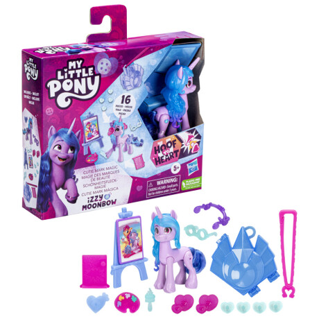 Set My Little Pony Izzy Moonbow 7,5 cm con Accesorios 001