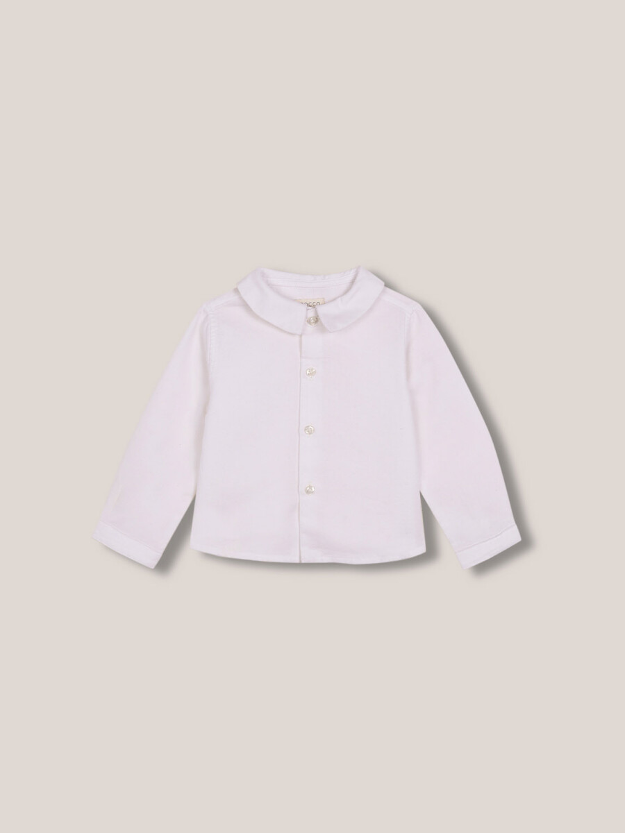 Camisa De Oxford Blanco
