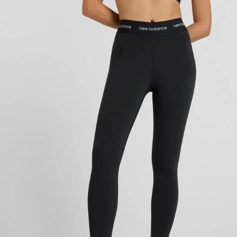 Calza New Balance High Rise Legging Black