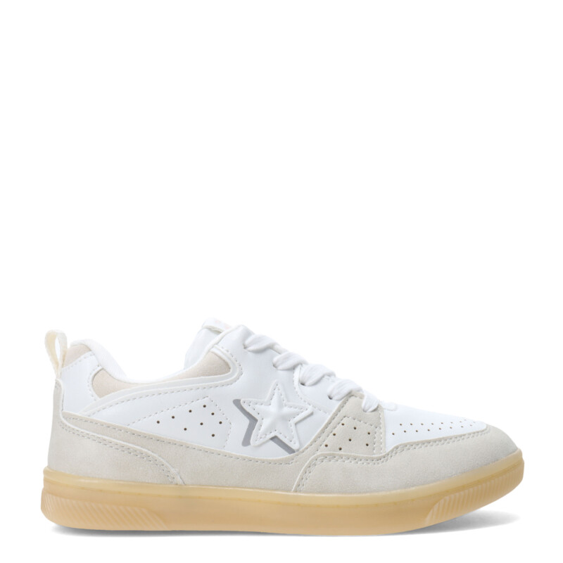 Championes de Mujer MINI Miss Carol PAUKA acordonado Beige