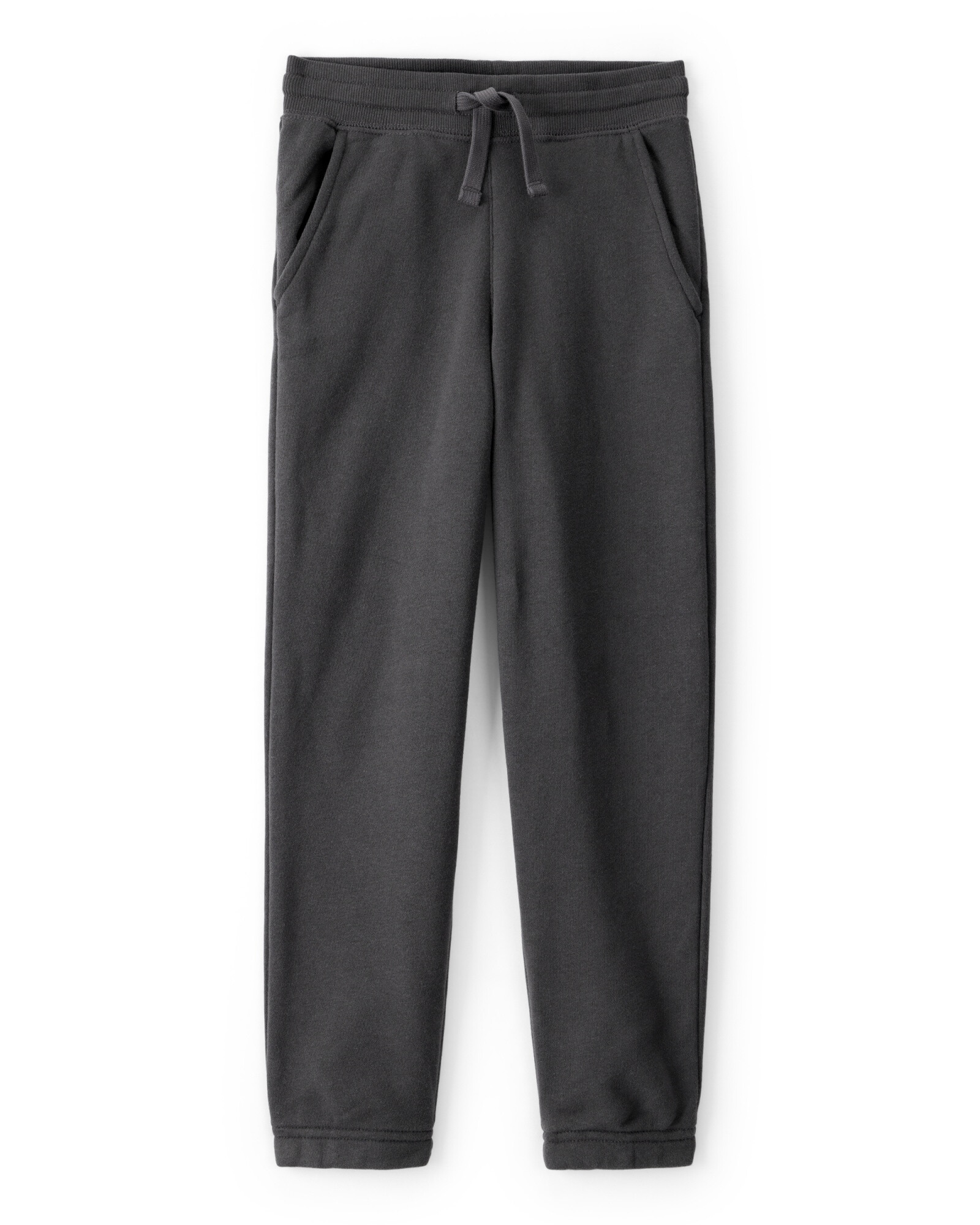 Pantalón deportivo de algodón, negro Sin color