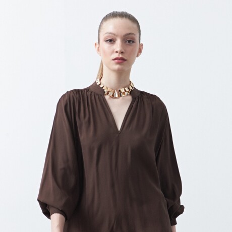 BLUSA SOHO Chocolate