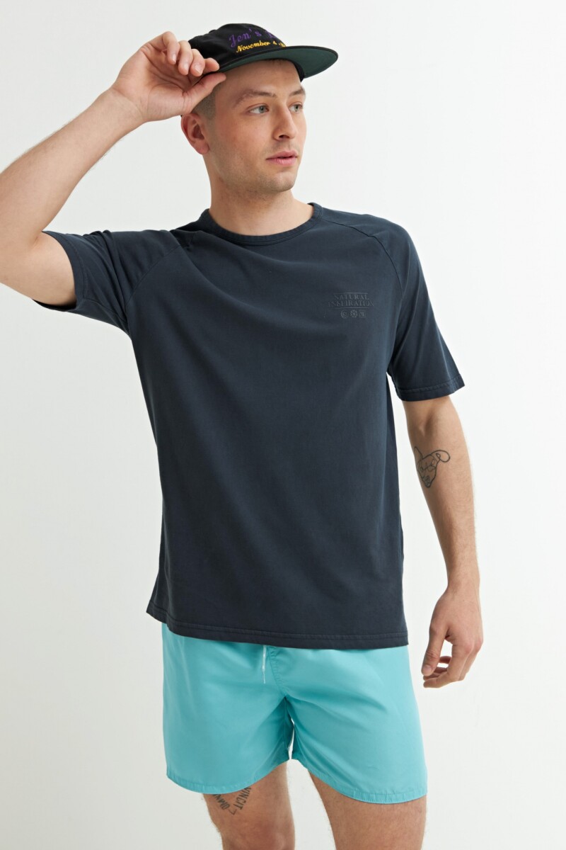 Short de baño CELESTE FUERTE