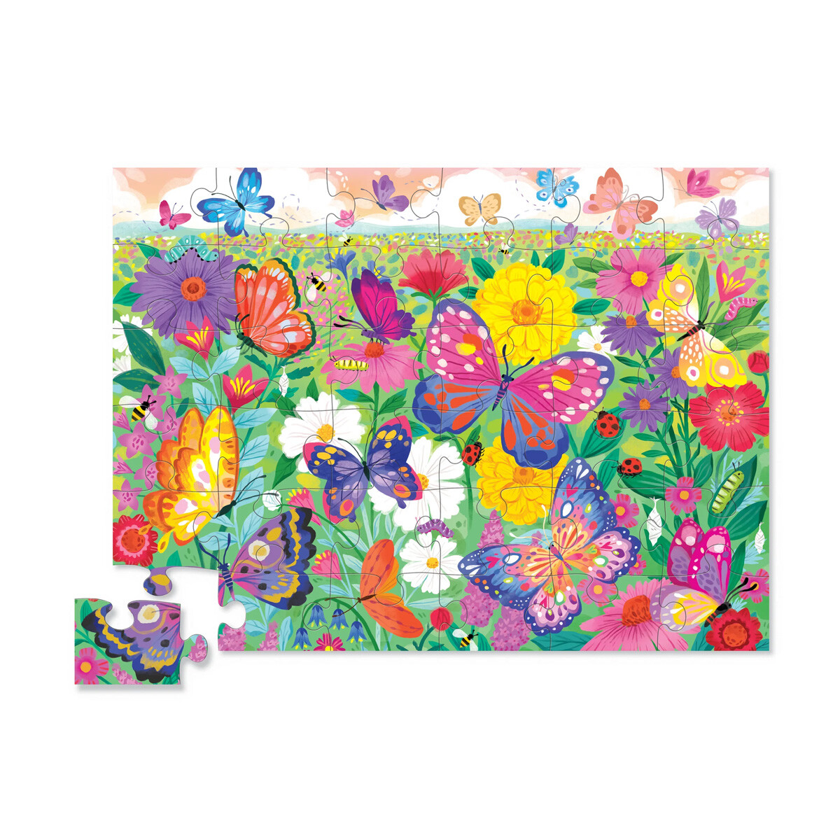 Puzzle Crocodile Creek 36 Piezas 45 x 60 cm - MARIPOSA — Cartoons