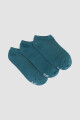 Nuevo pack x 3 deportiva colores lisos Verde petroleo