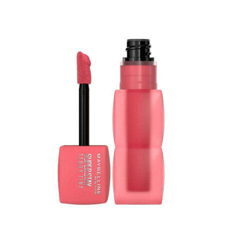 Maybelline Superstay Teddy Tint efecto mate difuminado Tono 40 Petalcore