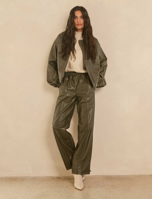 Campera Bomber VERDE