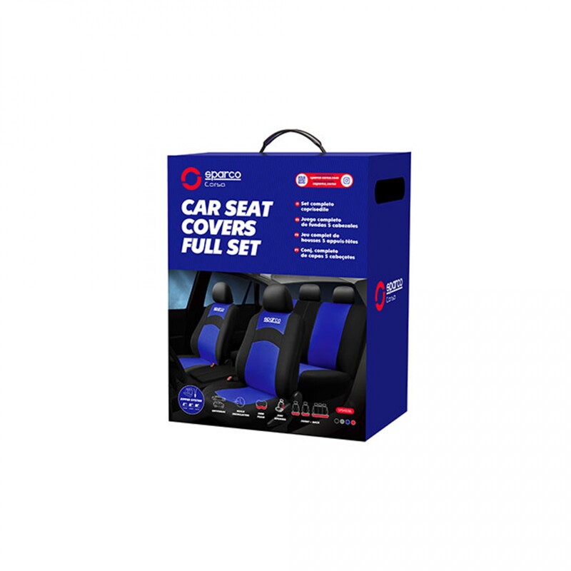 Sparco Cubre Asiento Azul