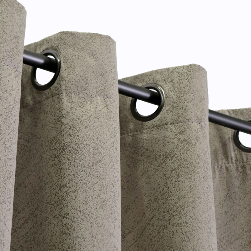 CORTINA ANTISOLAR ELIE BEIGE 140X229CM Unica