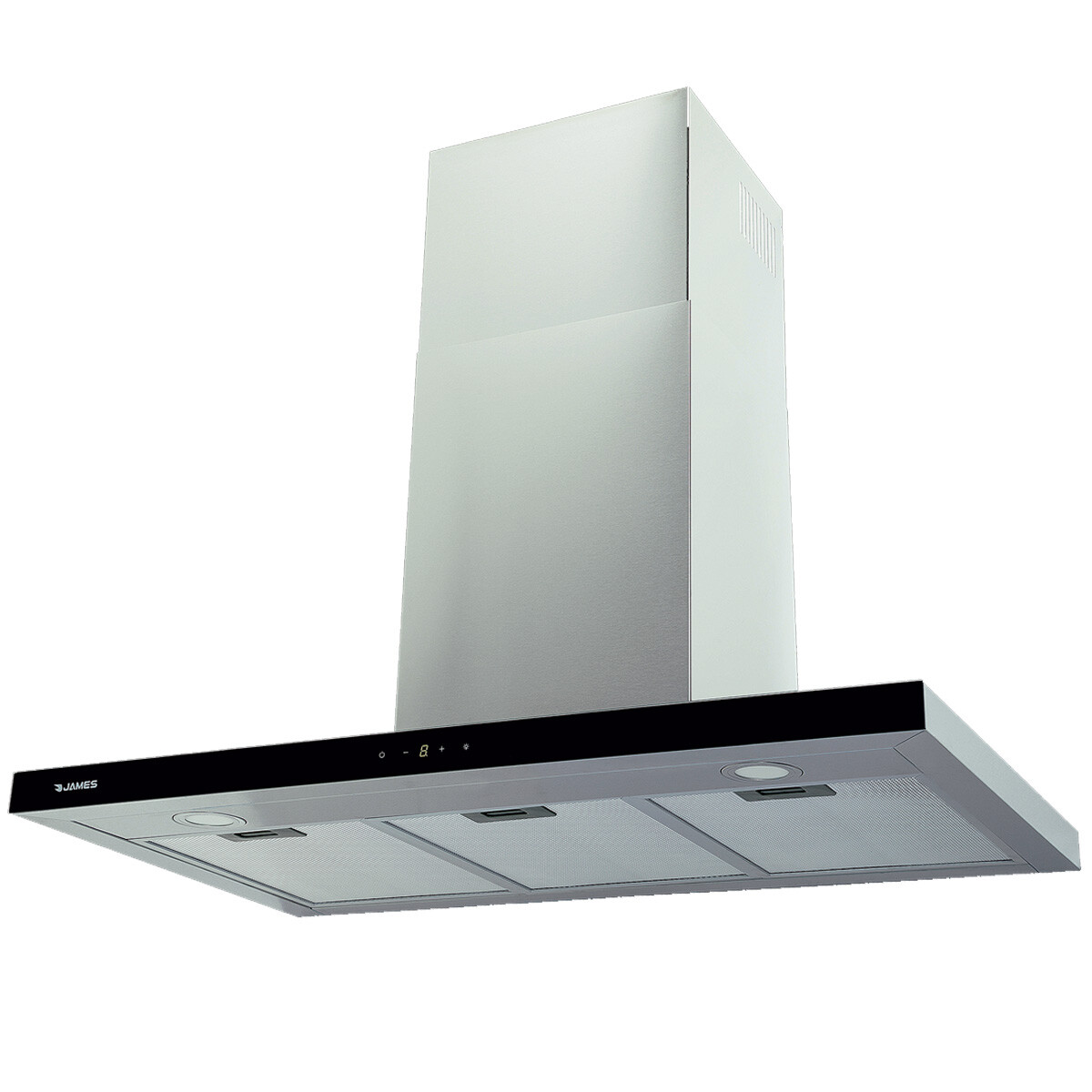 CAMPANA PLANA JAMES INOX MOD. 90 