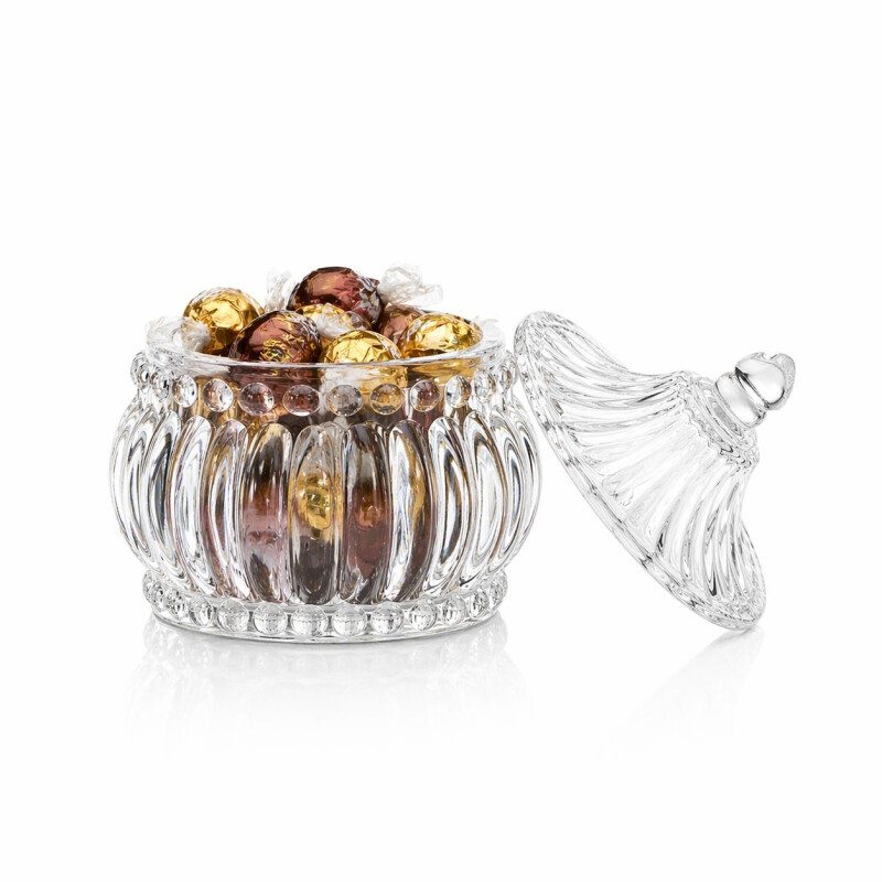 Caramelera de Vidrio Transparente - Modelo Milos Caramelera de Vidrio Transparente - Modelo Milos