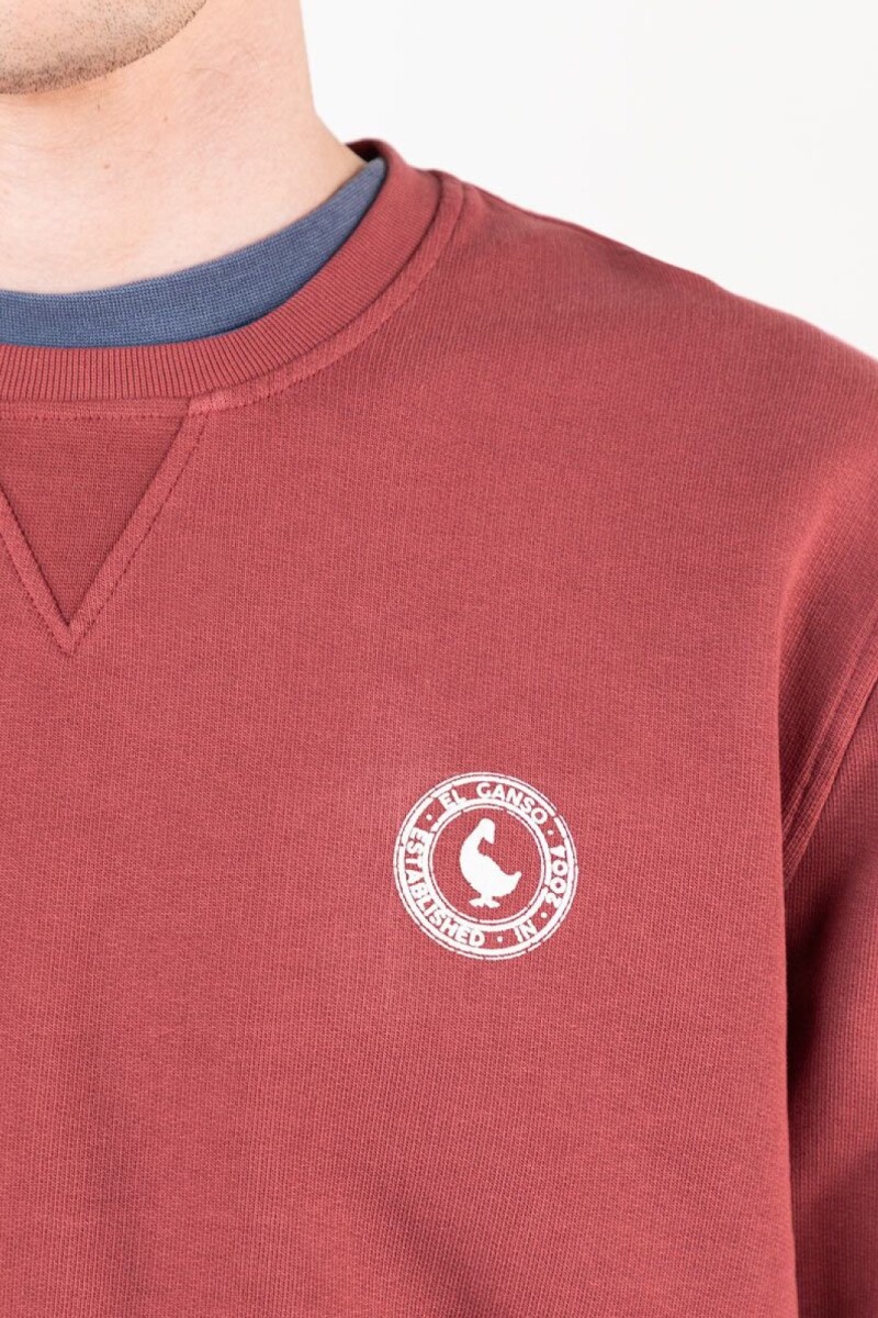 Sudadera El Ganso Granate