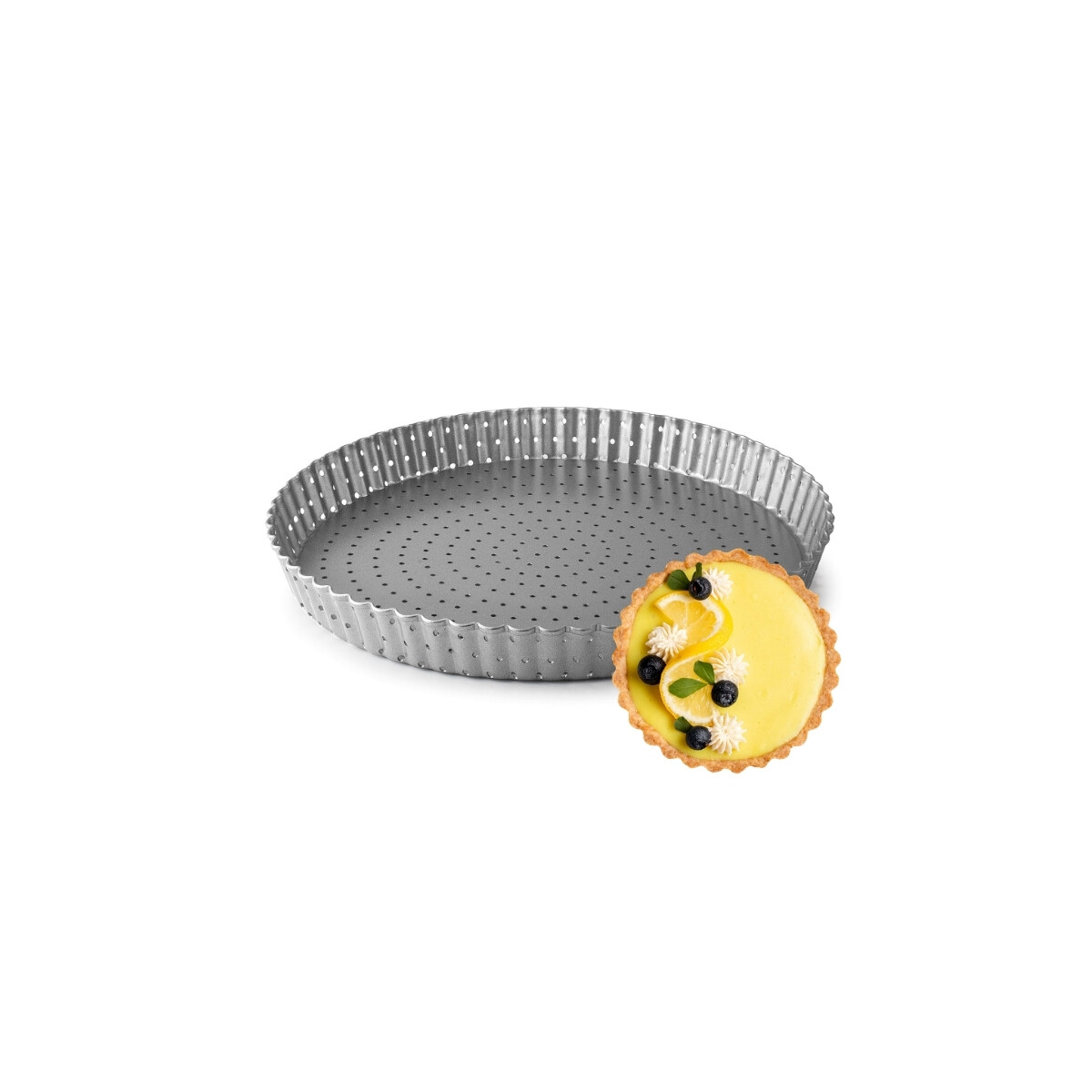 Molde tartaleta Perforado fond Movil 14 cm Lacor 