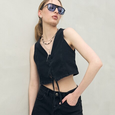 SHORT OMBRA Negro
