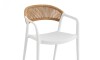 Silla de Jardín Valencia Blanco