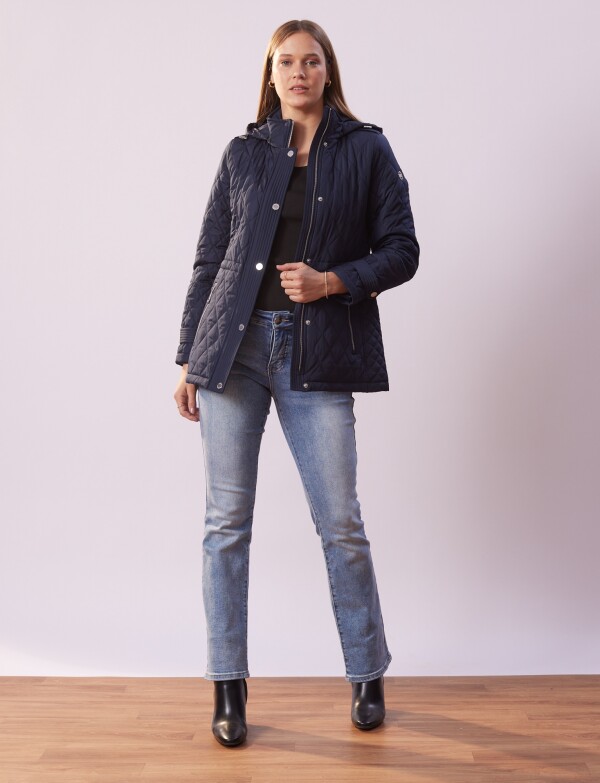 Campera Capitoneada AZUL