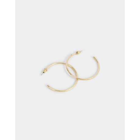 Argollas De Metal Dorado