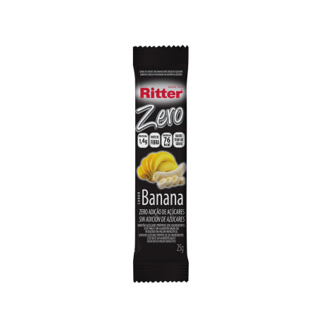 BARRA CEREAL RITTER 25G ZERO BANANA BARRA CEREAL RITTER 25G ZERO BANANA